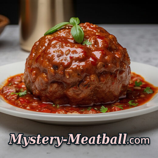 Mystery-Meatball.com Square Stickers